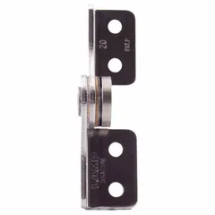 This torque hinge from SUGATSUNE is constructed of stainless steel. It has a leaf height of 3/4 in and a leaf width of 1 in. Torque hinges provide controlled rotational resistance for lids, doors, and panels in various equipment and enclosures.