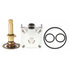 Replacement cartridge for Acme series shower valves. Includes stem. Overall length 1-3/4 inches. Used to control water flow and temperature in shower systems.