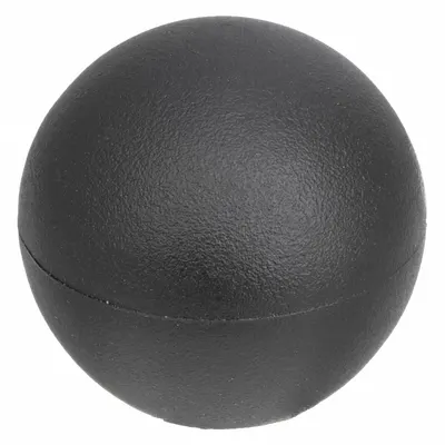 INNOVATIVE COMPONENTS Hand Knob: Ball, Plastic w/ Steel Thread, 1/2"-13 Thread - Snap-Lock Ball Knobs