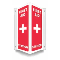 Safety Sign: PETG, Mounting Holes Sign Mounting, 12 in x 7 1/2 in Nominal Sign Size, 0.06 in Thick