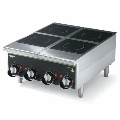 VOLLRATH Induction Range: 4 Stations, Touch Screen - Induction Ranges