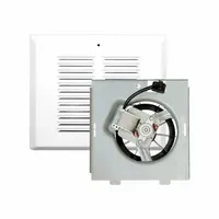 Motor Assembly with Grille: Steel, White, AKFH1, AKFH1, (2) 1 in #8 Screws with White Head (MPN FA50TR)