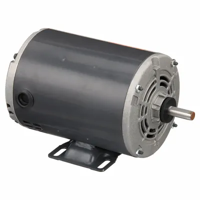 Dayton General Purpose Motor: Rigid Base Mount, Open Drip Proof, 1/4 hp, 230/460V AC - Rigid Base 3-Phase General Purpose AC Motors