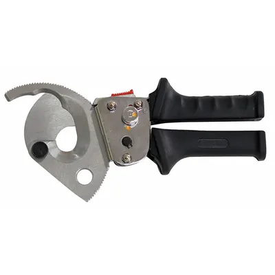 WESTWARD Cable Cutter: Plastic Handle, Straight - Ratcheting Electrical & Data Cable Cutters