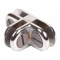 ECONOCO Glass Binning Connector 3-Way: 2 in Overall Ht, 1/2 in Overall Wd, 1 in Overall Dp, Plastic (MPN CON/3)