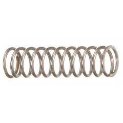 Replacement bowl pin spring for HOBART HL1400C food mixer. Secures the bowl during mixing operations. Constructed as a direct OEM replacement part.