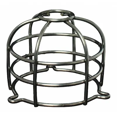 FEDERAL SIGNAL SLMDG1 Stainless Steel Dome Guard - Guards for Alarms & Wall Fixtures