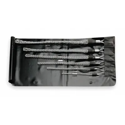 HUBBELL WIRING DEVICE-KELLEMS Cable Pulling Mesh Grip Kit: 0.25 in to 1.24 in - Cable Pulling Grip Kits
