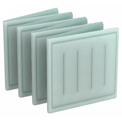 OEM Link Air Filter: 24 in x 16 in x 1 in, 16 in Section Wd, 8 Sections, 2 Ply - MERV 8 Link Air Filters