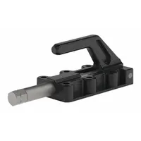DE-STA-CO Straight-Line Action Clamp: Flange Base Mounting, Std Horizontal Handle, 1.97 in Arm Lg (MPN 95050)