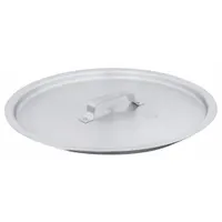 CRESTWARE Stock Pot Cover: 100 qt Compatible Pot Capacity, 21 1/4 in Dia, Aluminum, NSF Certified (MPN POTC100)