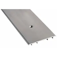NATIONAL GUARD Door Threshold: Saddle, Aluminum, 4 ft Lg (MPN 404-48)
