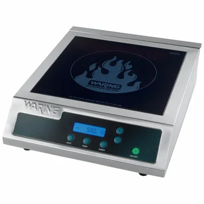 WARING COMMERCIAL Heavy-Duty Commercial Induction Range: 1 Stations, Digital, Ceramic Glass - Induction Ranges
