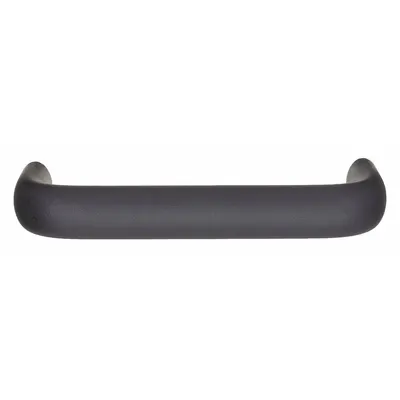 MONROE PMP Pull Handle: Threaded Holes, Aluminum, Black - Load-Rated Standard "U" Pull Handles