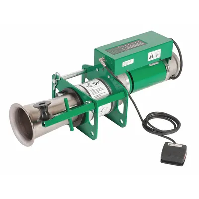 GREENLEE Cable Puller: 10,000 lbf Max Force, 6,500 lbf Max. Continuous, 16 fpm Max Speed - Cable Pullers