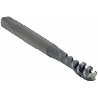 OSG Spiral Point Tap: #0-80 UNF, H2 / 2B-3B, 2 Flute, Plug Chamfer, TiCN Coated High Speed Steel (MPN 1205008)