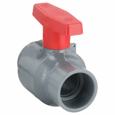 SPEARS Manual Two-Way Ball Valve: 2 in, CPVC, Straight, Socket x Socket - CPVC Ball Valves