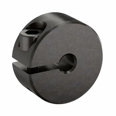 RULAND MANUFACTURING CL-2-F Steel Shaft Collar, 1/8 in Bore, Clamp-On - Steel Shaft Collars