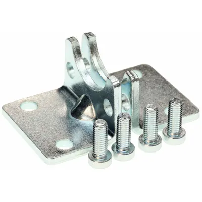 SMC Foot Bracket: Foot, Fits 32 mm Bore Dia, 48 mm Overall Lg, Steel, M6 Thread Size - Foot Mounting Hardware