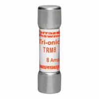 MERSEN Fuse: TRM Series, Midget, Time-Delay, 8 A, 250 V AC, 13/32 in x 1 1/2 in, Non-Indicating (MPN TRM8)