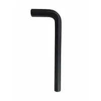WESTWARD Hex Key: 0 Ball Ends, 3/8 in Tip Size, SAE, Short, Alloy Steel, Black Oxide, L, 2 Tips