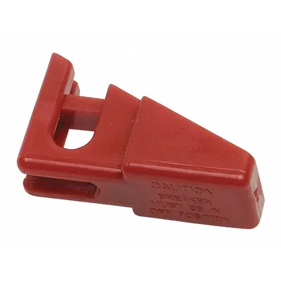 CONDOR Circuit Breaker Lockout: Fuse Block, For 120V AC Volt - Fuse-Block Lockouts