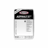 RAPID SET Asphalt Repair Mix: Rapid Set, Cement, 250 lb Container Size, Bag, Asphalt Gray, 5 PK (MPN 185450050)