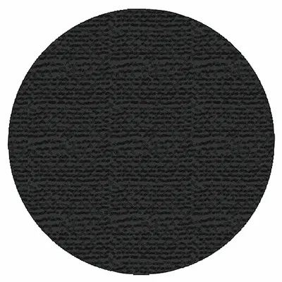 MIGHTY-LINE Floor Marking Tape: Circle, Solid, Black, No Legend, 2 11/16 in, 50 mil Tape Thick - Circle-Shaped Floor Marking Tape