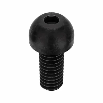 KERR LAKESIDE Socket Head Cap Screw: 5/16"-18 Thread Size, 3/4 in Lg, Button, Black Oxide - Button Head Socket Cap Screws