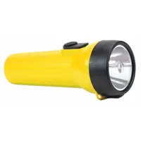 Flashlight: 65 lm, 35 hr Run Time at Max. Brightness, 80 m Max Beam, 1 Light Output, Yellow
