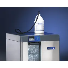 This liquid detergent dispenser kit is designed for use with glassware washers. It includes a float switch to monitor detergent levels. The kit has an overall height of 10 inches. Suitable for automatic dispensing in laboratory glassware washing applications.