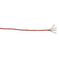 CAROL Fire Alarm Cable: 1,000 ft Cable Lg, Plenum, Plenum, PVC, PVC, Red, PVC, 4 Conductors, 0 Pairs (MPN E3514S.41.03)