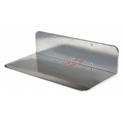 Nose plate measuring 18" x 9", designed as a replacement part for B & P Manufacturing material handling equipment. Used in conveyor systems and bulk material handling to protect surfaces and guide materials. Compatible with model B70E-C6-D5.