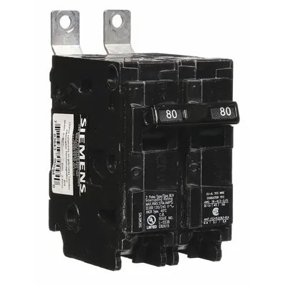 SIEMENS B280H BL Series Miniature Circuit Breaker - B Series, Bolt-On Siemens Miniature Circuit Breakers