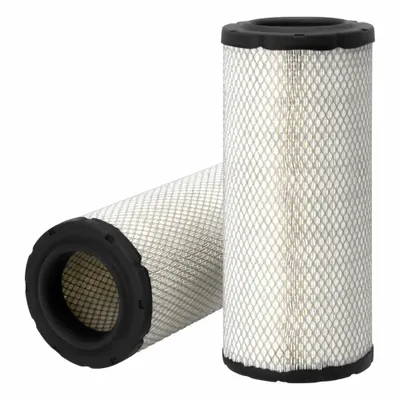 FLEETGUARD Automotive Air Filter: Round-Oval, Engine, Radial Seal, 5 19/32 in Outside Dia - Round/Oval Engine Air Filters