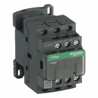 SCHNEIDER IEC Magnetic Contactor: Non-Reversing, 3 Poles, 3NO Contacts, 9 A, 24V AC Coil (MPN LC1D09B7)