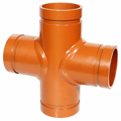 GRUVLOK 3 in x 3 in x 3 in x 3 in Grooved Pipe Cross - Grooved Pipe Fittings