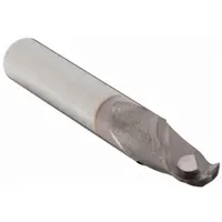 APPROVED VENDOR Ball End Mill: Carbide, TiCN Coated, 2 Flute, 1/4" Mill Dia, 1/2" LOC, 2" OAL (MPN 219-001082)