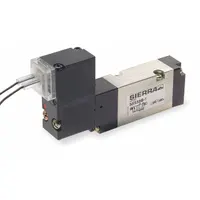 Solenoid Air Control Valve: Four-Way / Two-Position, Base-Mounted Body, 120V AC, Single Solenoid (MPN S5SS9A-1)