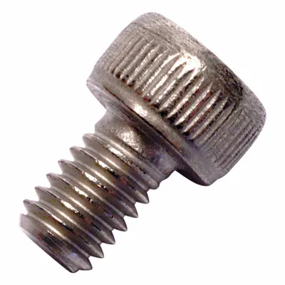 ALLIED TITANIUM Socket Head Cap Screw: M4x0.70 Thread Size, 6 mm Lg, Std, Plain, Titanium - Metric System Standard Socket Head Cap Screws