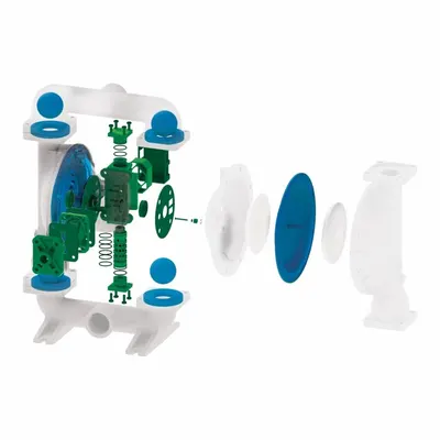 VERSAMATIC V183F PTFE Diaphragm for Sandpiper Pumps - Sandpiper Replacement Diaphragms