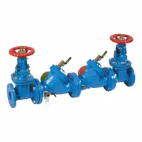WATTS Double Check Valve Assembly: LF709, 2 1/2 in Pipe Size, Flange x Flange, 39.44 in Overall Lg (MPN LF709-OSY)