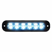 CODE 3 Warning Light: Emergency Vehicle Area Light, Blue, 10.8 W Watt, Clear, SAE J595 Class 1, LED (MPN XTP6BB)