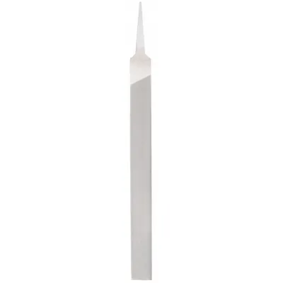 NICHOLSON Machinists File: Double-Cut, Single Edge Cut, Smooth Cut, 12 in Lg without Tang - Double-Cut Half-Round Files