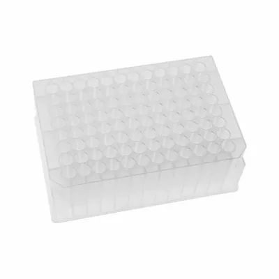 MTC BIO Well Plate: Sterile, 96 Wells, 1.6 mL, 8.5 mm Dia, RNase/DNase Free, Round - Multiple Well Plates