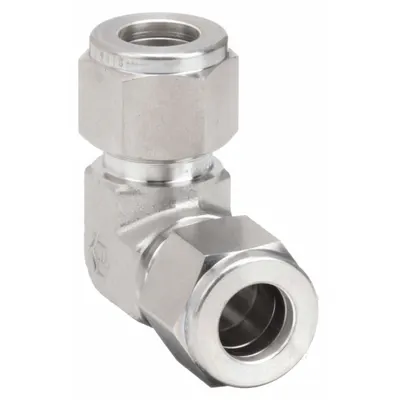HAM-LET Double-Ferrule Stainless Steel Compression Fitting Elbow - Double-Ferrule Stainless Steel Fittings
