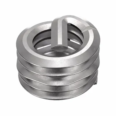 HELI-COIL Helical Insert: Tanged Tang Style, Free-Running, #10-32 Thread Size - Free-Running Tanged Helical Inserts
