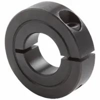 CLIMAX METAL PRODUCTS Shaft Collar: 1-Piece, Inch, Round, Clamp-On, 1/2 in Bore Dia, Carbon Steel (MPN H1C-050)