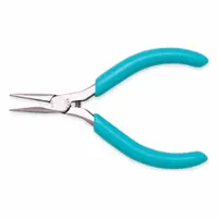 Needle Nose Plier: ESD-Safe, 1 in Max Jaw Opening, 4 in Overall Lg, 7/8 in Jaw Lg, 0 in Tip Wd (MPN L4VN)