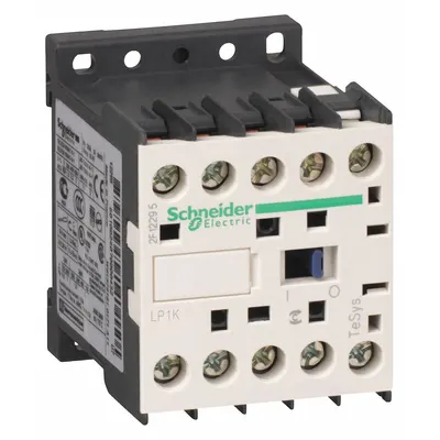 SCHNEIDER Magnetic Contactor: Non-Reversing, 3 Poles, 3NO Contacts, 9 A - Non-Reversing IEC Contactors